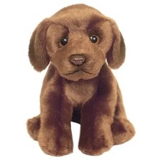 Chocolate Labrador Dog Plush