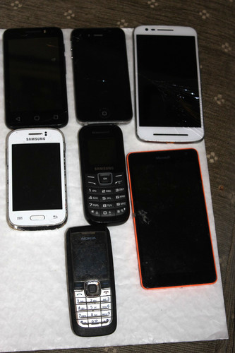 Vintage mobile phones job lot - vintage,