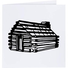 'Log Cabin' Greeting Cards (GC018379)