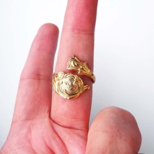 Gold Ring, Gold Plated Ring