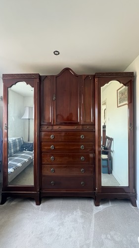 Antique wardrobe and drawers - antique,
