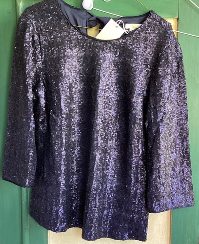 Boden emmy top navy - boden, blue