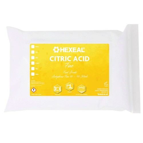 Hexeal citric acid 1kg - citric,