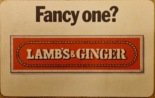 Beer mats lamb navy - navy, rum