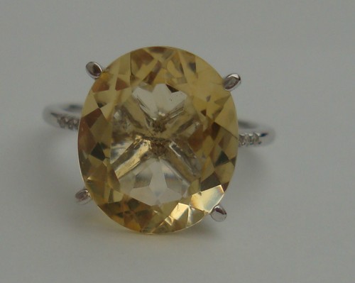 Oval shape citrine - 6, ct
