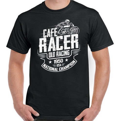 Cafe racer shirt biker old - biker,