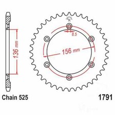 Rear Sprocket 43 Tooth Pitch