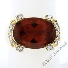 14k Yellow Gold GIA Oval