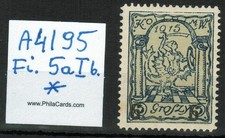 POLAND Local Issue Warsaw Fi. 5aIb TESTED JENDROSZEK MH #A4195