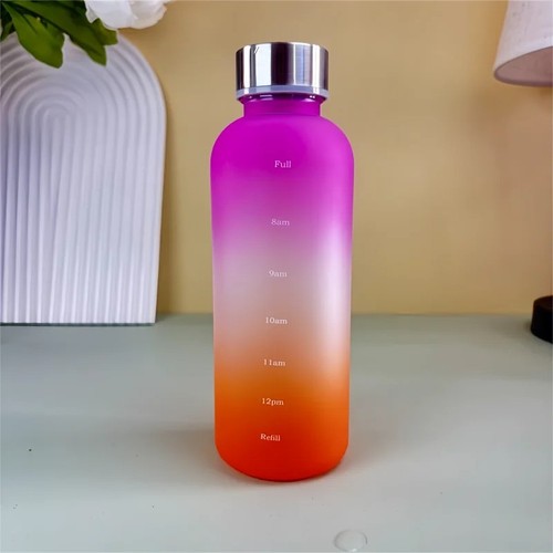 Fitness water bottle 550ml - water,