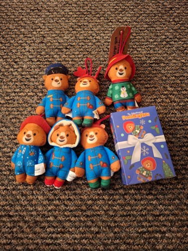 Paddington bear mcdonalds toys - bear,