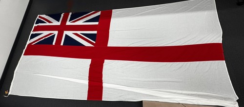 Royal navy white ensign flag - ensign,