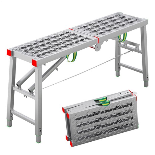 Folding work platform non slip - folding,