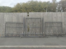 Large Wrought Iron Gates And Railings