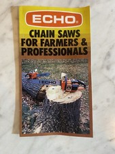 Vintage ECHO Chain Saws for