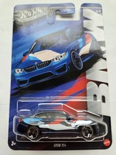 Hot Wheels BMW M4 2025 Silver Series In Motorsport Blue