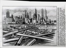 1963 Press Photo Illustration