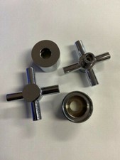  Cross Head Tap Handles Chrome