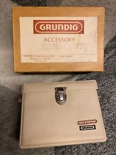 Vintage Grundig GDSM 202 Stereo Dynamic Microphone Case in Original Box
