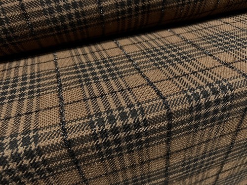 Metallic wool jacquard woven - metallic,