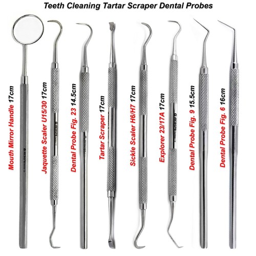 Dental hygiene scaler - hygiene, plaque