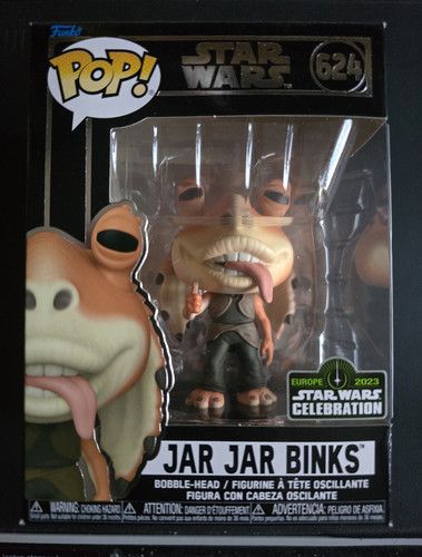 Funko pop vinyl star - wars, jar