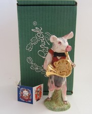 Beswick Pig Richard the French Horn Player from Pig Prom Series. Box Certificate
