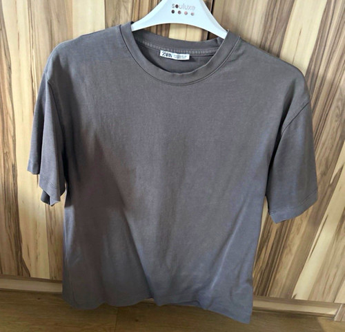 Zara men grey - men's, neck