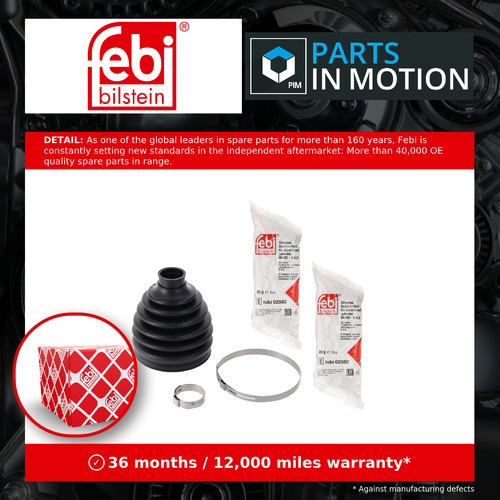 Joint boot fits c v - cv,