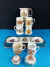 Bundle Of Queen Elizabeth & Royal Family Memorabilia Collectables Cups Milk Jug