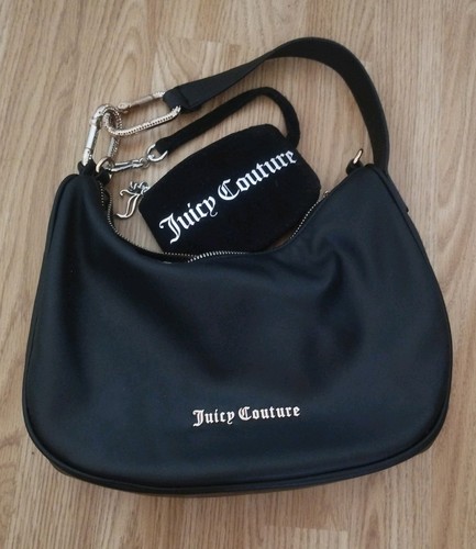 Juicy couture black faux - juicy,