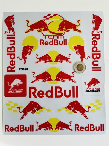 Redbull racing logo sticker - redbull,