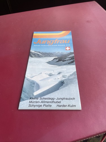 Vintage jungfrau switzerland - jungfrau,