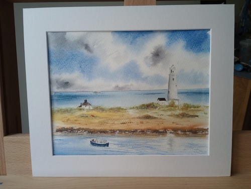 Original watercolour hurst - original, watercolour.