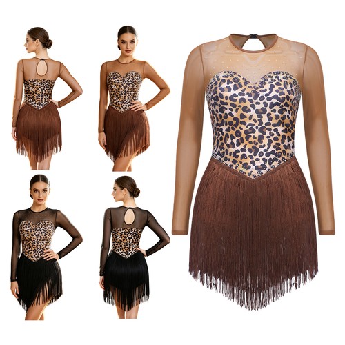 Women dress cha fringe - dress,