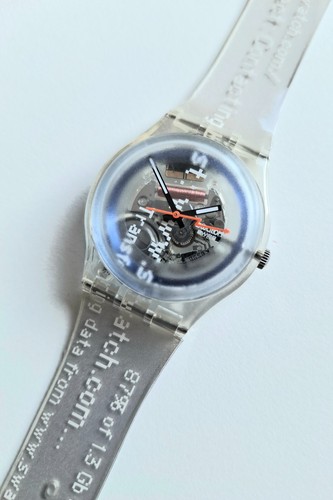 Swatch cyber commander jelly - cyber,