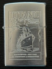 2000 Titanic Zippo Lighter