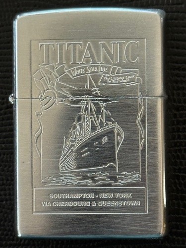 2000 titanic zippo lighter - zippo,