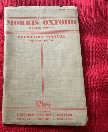 The morris oxford series mo - series,