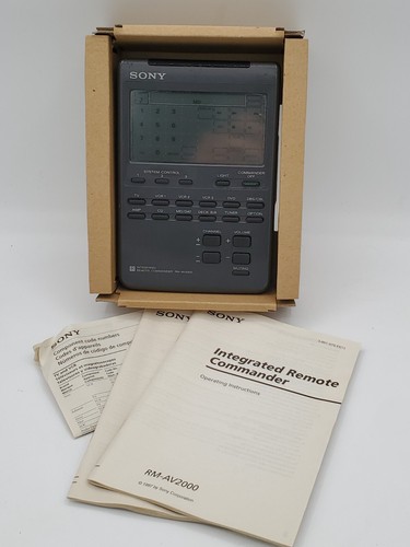 Vintage sony av2000 - sony, rm-av2000