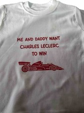 Me And Daddy Want.. To Win Formula One baby vests Baby Gift Clothes 0-3 Months