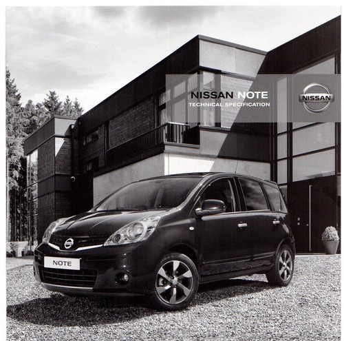 Nissan note specifications - nissan,
