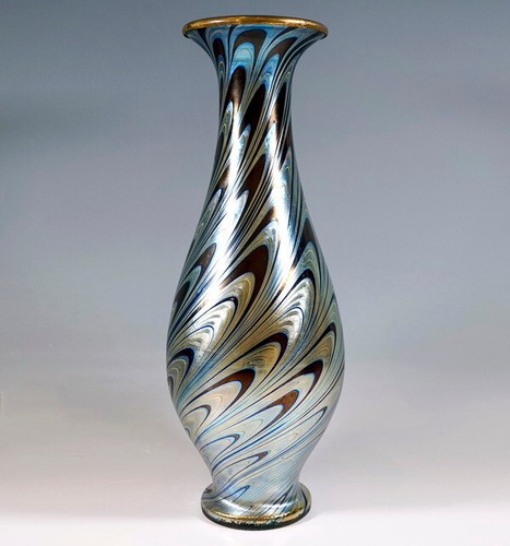 Loetz vase art nouveau - loetz,