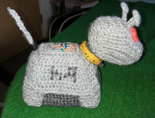 New crochet dog from - k-9,