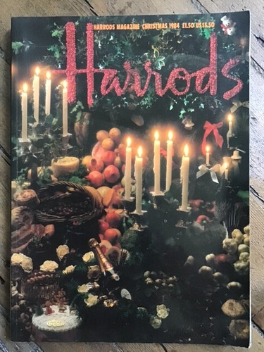 Harrods magazine christmas - magazine,