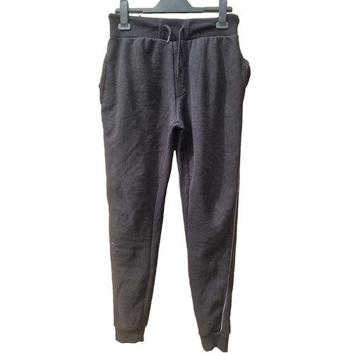 Fila black tracksuit bottoms - tracksuit,
