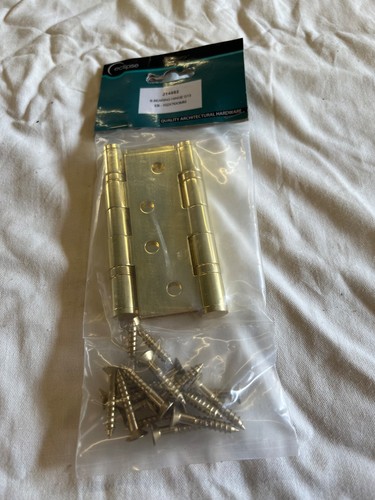 Eclipse 4inch brass hinges - eclipse,