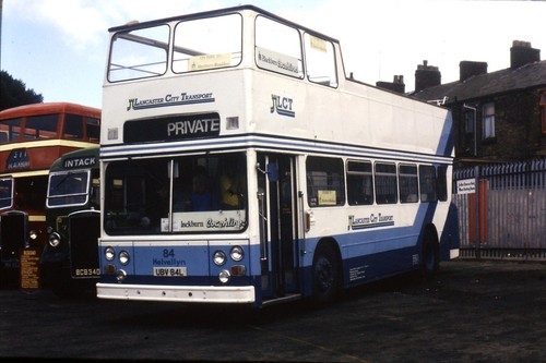 35mm original colour bus slide - original,