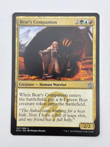 Bear companion 167 uncommon - 167,