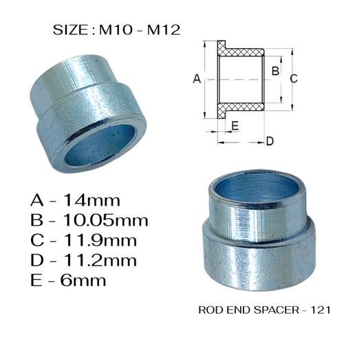 M10 m12 shock - to, absorber/rod